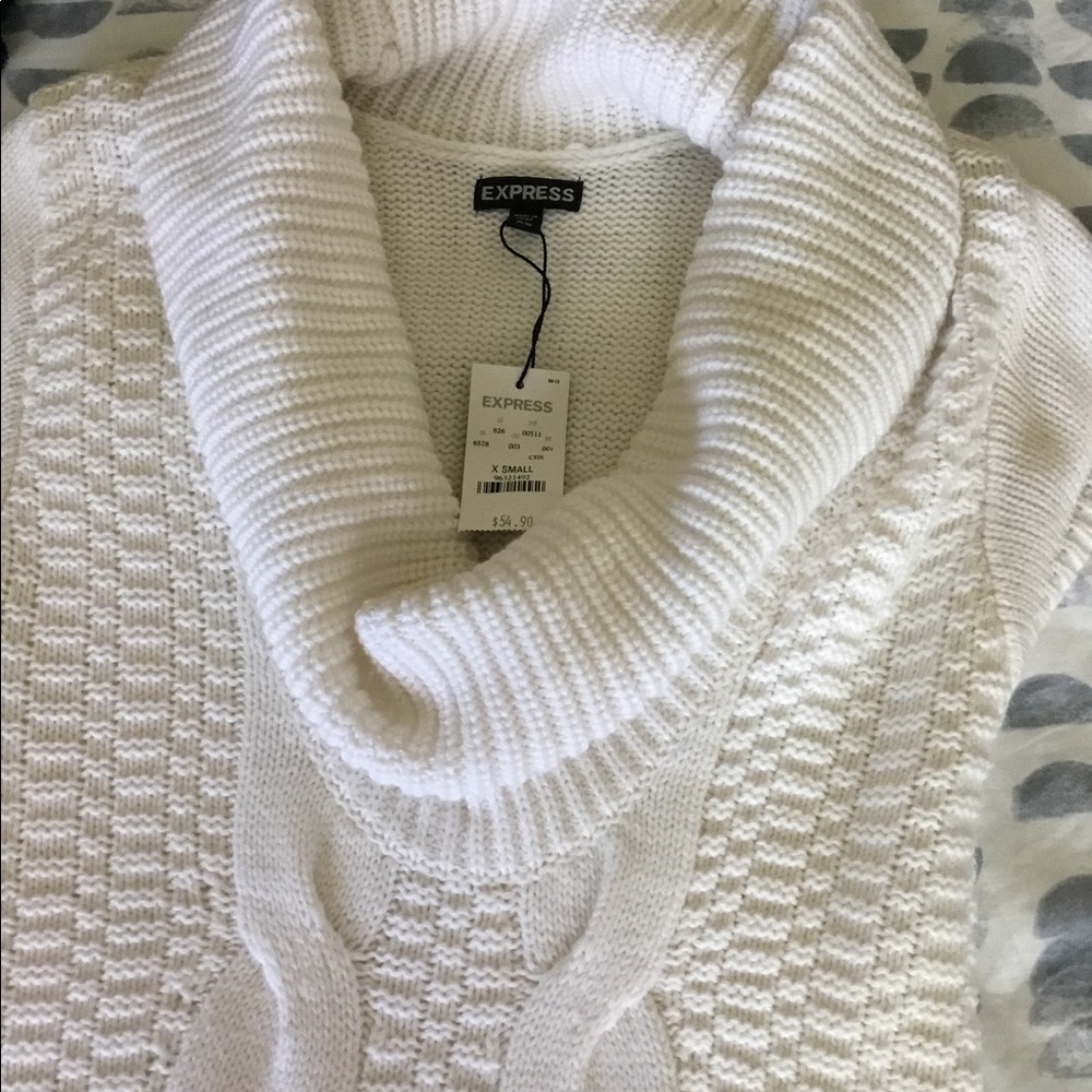 Sweater dress from Express